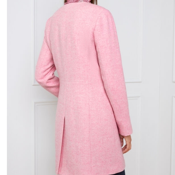 Talbots WOOL SHETLAND JACKET - BICOLOR HERRINGBONE SIZE 2 - Picture 2 of 14